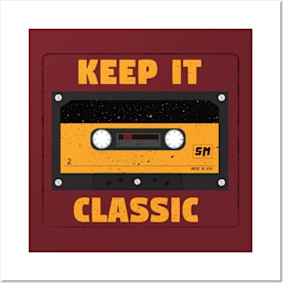 Cassette Tape Music T Shirt Posters and Art